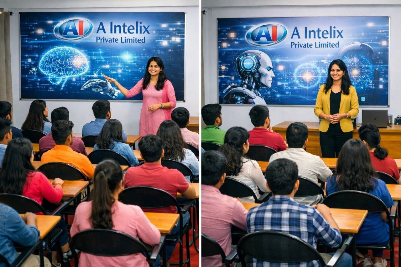 A Intelix team building AI training systems